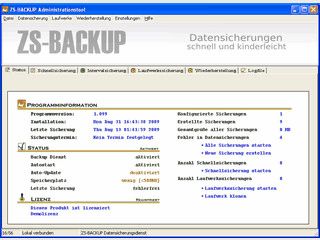 ZSBackup Datensicherung sichert schnell und zuverlssig Ihre Dateien und Ordner