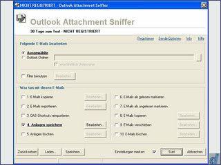 Anlagen und Emails aus Outlook automatisch extrahieren