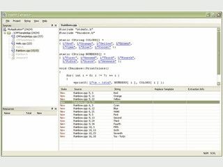 Tool um Strings aus C++ Code fr die bersetzung zu extrahieren.