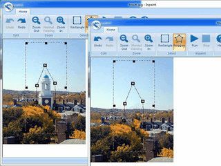 Entfernen Sie unerw�nschte Objekte aus Digitalfotos.