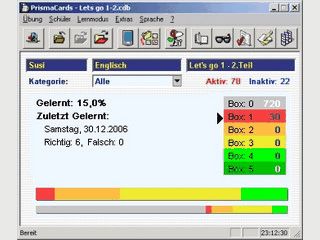 PrismaCards verbindet die Vorteile der Karteikarten mit Mglichkeiten des PCs.