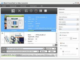 Konvertiert Powerpoint-Prsentation in Videodateien.