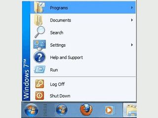 Das Startmen von Windows XP und seinen Vorgngern auch fr Windows 7