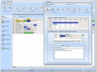 Flexible Zeiterfassung von Arbeits-, Projekt-, Fehlzeiten usw.
