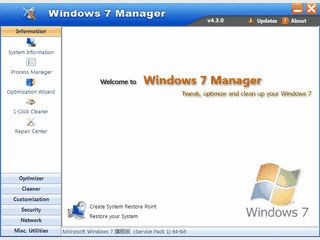 Optimierung und Tweaking-Utilitie fr Windows 7