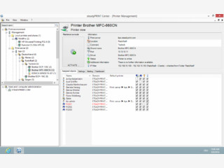 Software fr die zentrale Verwaltung von Netzwerk- und lokalen Druckern