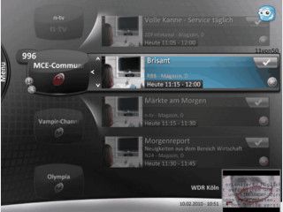 Windows Media Center Plug-in fr TV-Aufnahmen und Programmempfehlungen