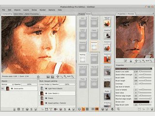 Sehr gute Creativ-Software um Bilder in digitale Kunstwerke zu verwandeln.