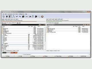Dateimanager mit Untersttzung fr diverse Archivformate. Integrierter FTP-Clien