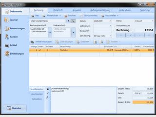 Benutzerfreundliche Rechnungssoftware fr kleine Unternehmen und Freiberufler.