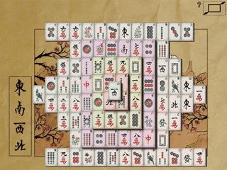 Schick gestaltetes Mahjong mit 120 Level in 6 Themenwelten