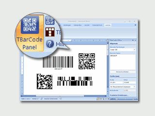 MS  Word Add-In um Barcodes in Dokumenten zu verwenden.