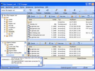 Sehr guter FTP-Client mit allen erdenklichen Funktionen.