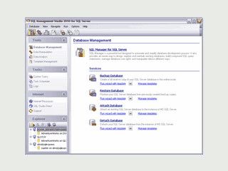 SQL Studio ist ein Tool um SQL Server zu Administrieren.