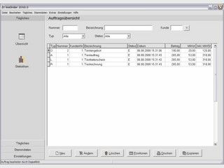 Netzwerkfhige Auftragsverwaltung fr den Euroraum