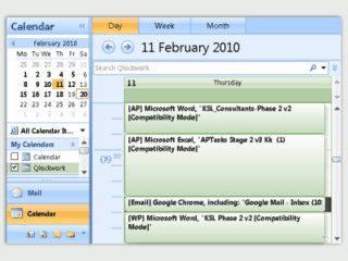 Automatische Timetracking-Software deren Daten in MS Outlook bertragen werden