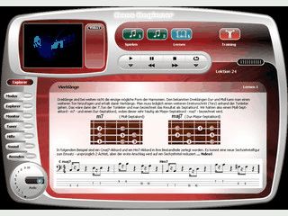 Multimediale Software zum Erlernen des E-Bass fr Anfnger und Umsteiger.
