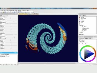 Software zum Berechnen und Rendern von Fraktalen und 3D-Formen.