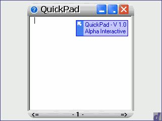 QuickEdit ermglicht den schnellen Zugriff auf Notizen mit vielen Funktionen.