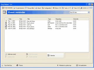 Kleine Toolsammlung mit eMail Prfer, Reminder und PopUp Unterdrcker.