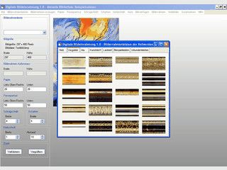 Digitale Bildeinrahmung - Software fr Einrahmer, Galerien und Jedermann