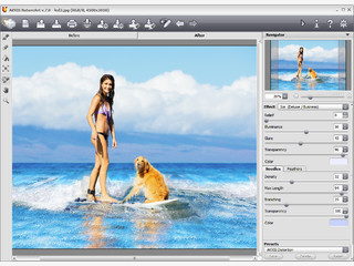 AKVIS NatureArt: Naturph�nomene f�r digitalen Fotos.