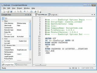 Erstellt ausfhrbare EXE-Dateien aus BAT, VBS, JS oder WSH Scripts