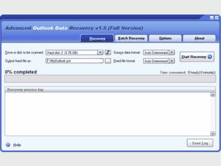 Datenrettungstool fr Microsoft Outlook PST Dateien.