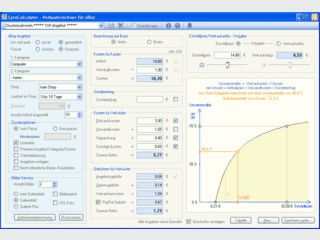 Kalkulationssoftware fr eBay.de, eBay.at, Amazon und Ihren eigenen Webshop