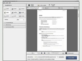 Dokumente zwischen DOC, PDF, DOCX, HTML usw. umwandeln.