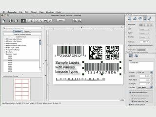 Software zum Erstellen, speichern und drucken von Barcodes