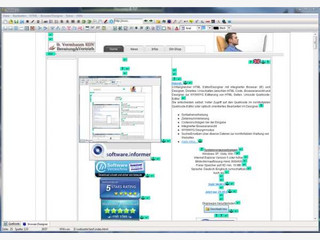 Umfangreicher HTML Editor/Designer