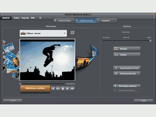 Software zum Erstellen von Slideshows aus Bildern und Videos.