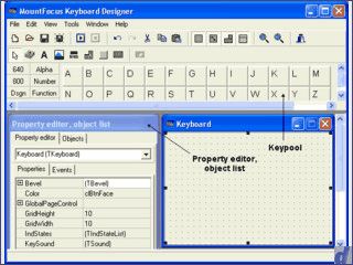 Designer fr virtuelle Keyboards die z.B. per Touchscreen bedient werden.