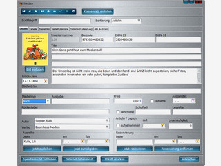 Einfach zu bedienende Bchereiverwaltung fr Schulen und Gemendebibliotheken