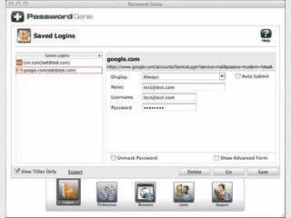 Passwort-Manager fr Mac OS X