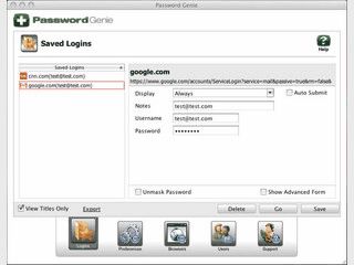Passwort-Manager fr Mac OS X