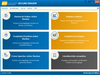 Sicheres Lschen von Dokumenten und Festplatten.