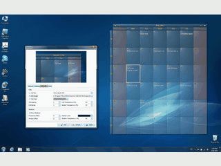 Desktop-Kalender der optisch an Ihren Desktop angepasst werden kann.