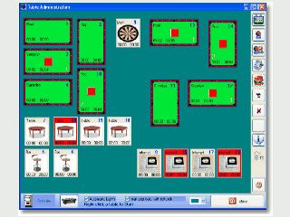 Software zur Verwaltung eines Billiard-Salons oder -Clubs.