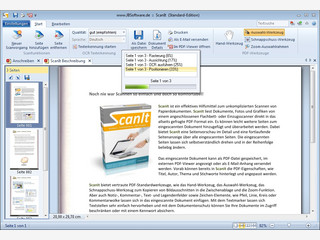 Scannen mit integrierter OCR-, Textmarker-, Passwort- und Kommentarfunktion!