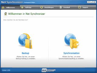 Synchronisieren und Sichern von Webservern per FTP-Verbindung.