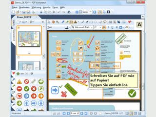 PDF-Dateien ffnen, Kommentare hineinschreiben, und wieder als PDF speichern