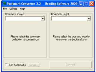 Bookmarks zwischen dem Internet Explorer und Netscape abgleichen.