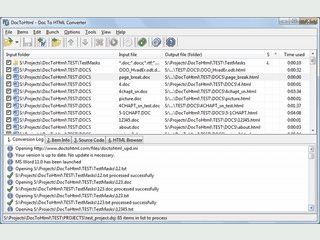 Konvertiert beliebig viele MS Word Dokumente in HTML, bzw. XHTML