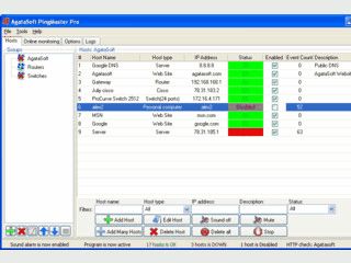 AgataSoft PingMaster Pro ist Netzwerk-Monitoring Software