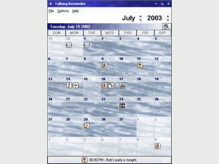 Terminverwaltung mit Sprachnotizen.