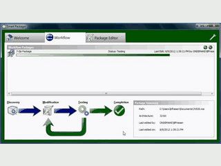 Ermglicht die Erstellung, Erweiterung und den Test von MS-Installer Paketen.