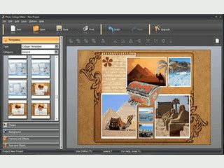 Umfangreiche Software f�r die Verbesserung und kreative Bildaufbereitung.