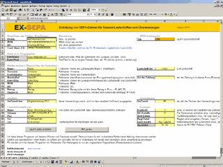 Liest Bankdaten einer Excel-Datei und erzeugt eine SEPA-Datei mit Begleitzettel